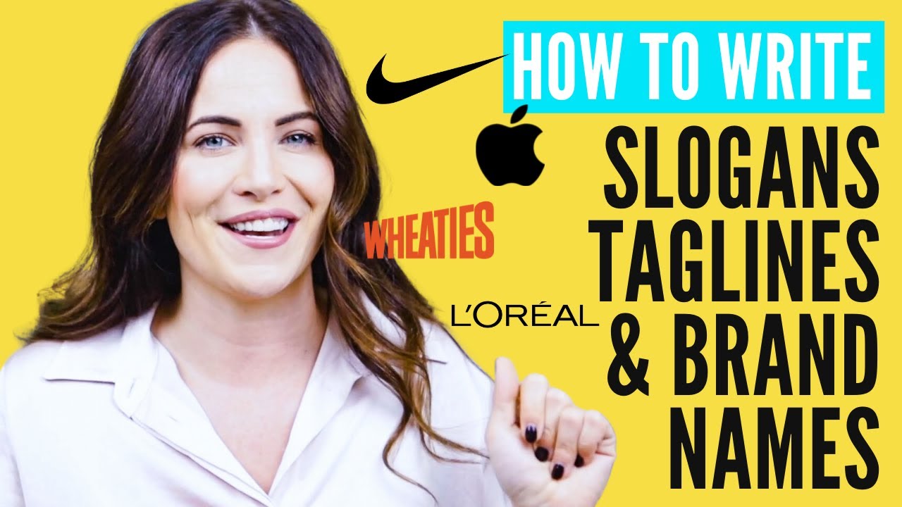 How To Write A Memorable Tagline, Slogan or Online Course Name