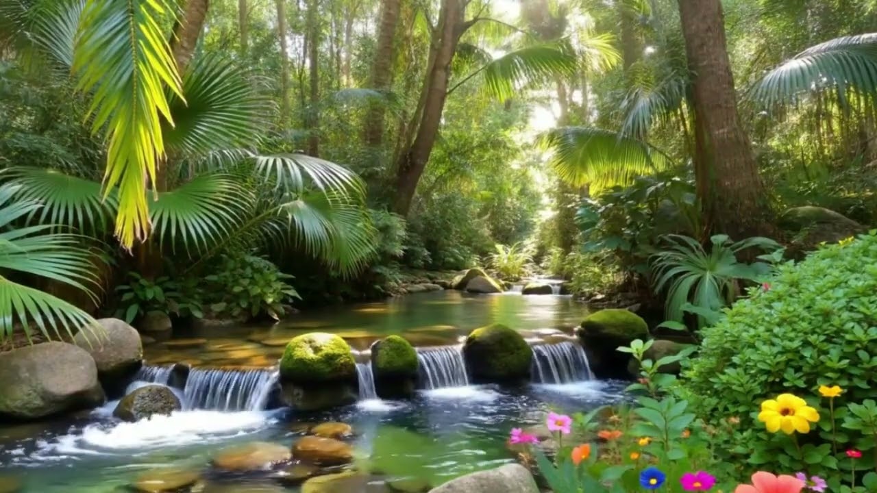 Calm Anxiety Fast with Relaxing River Sounds 🌊 Natural Stress Relief Therapy