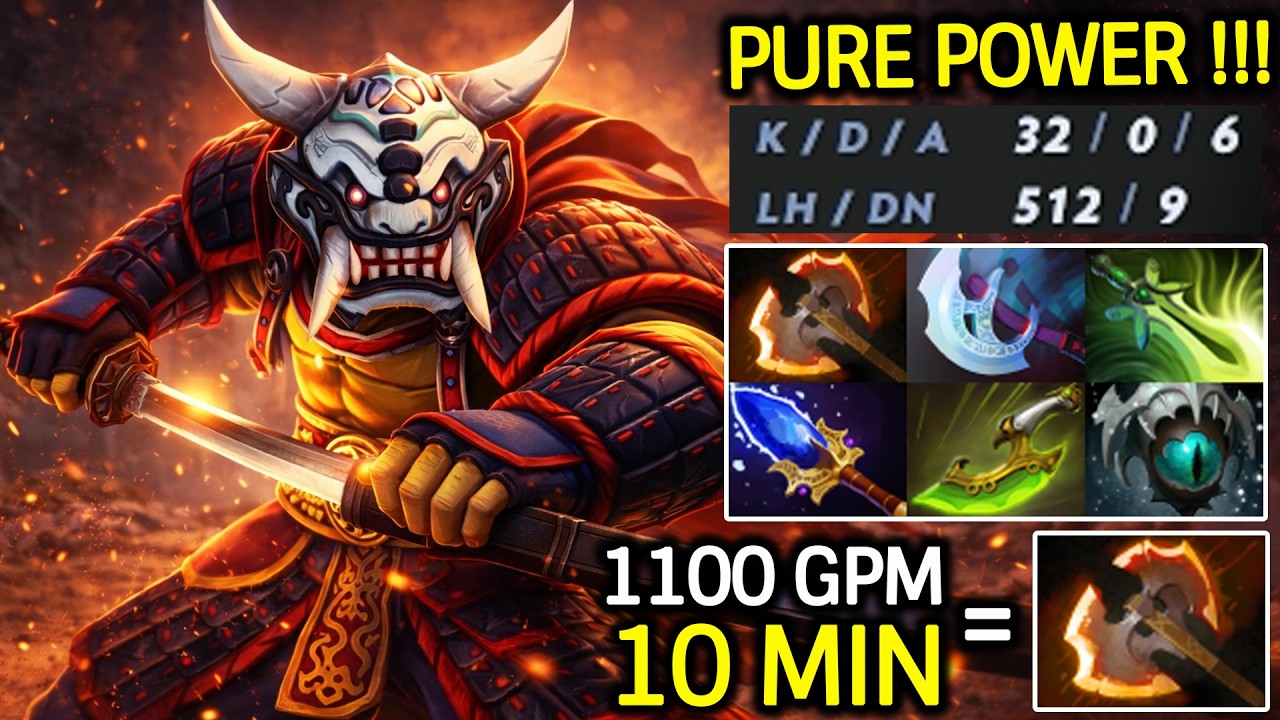 The True Power of Juggernaut – 32 Kills One Man Army Game Dota 2
