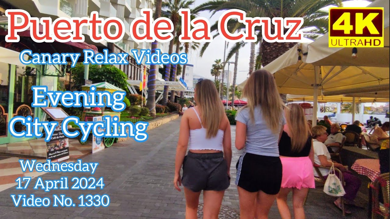 Tenerife 🏝️ Puerto de la Cruz 17 April 2024 Teneriffa