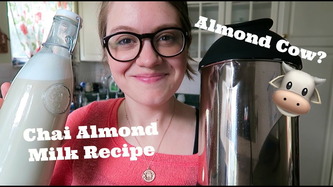 Chai Almond Milk Recipe + Almond Cow