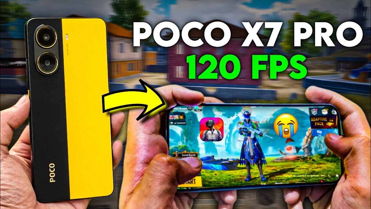 Poco X7 Pro 120 Fps Bgmi Test & Review⚡️90 FPS Stuck Problem Solution | Poco X7 Pro Bgmi Test