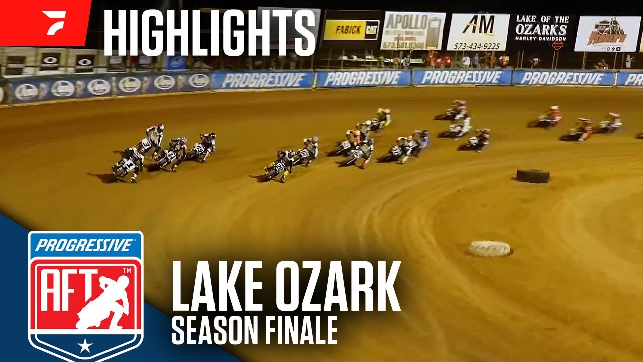 American Flat Track Season Finale at Lake Ozark Speedway 9/14/24 | Highlights