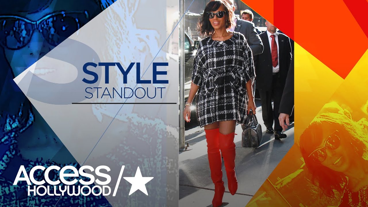 Fashion Recap: Kerry Washington's Killer Boots And More | Access Hollywood