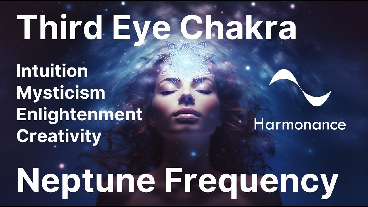 Third Eye Chakra Healing | Harmonics of Neptune | Intuitive Insight & Spiritual Connection