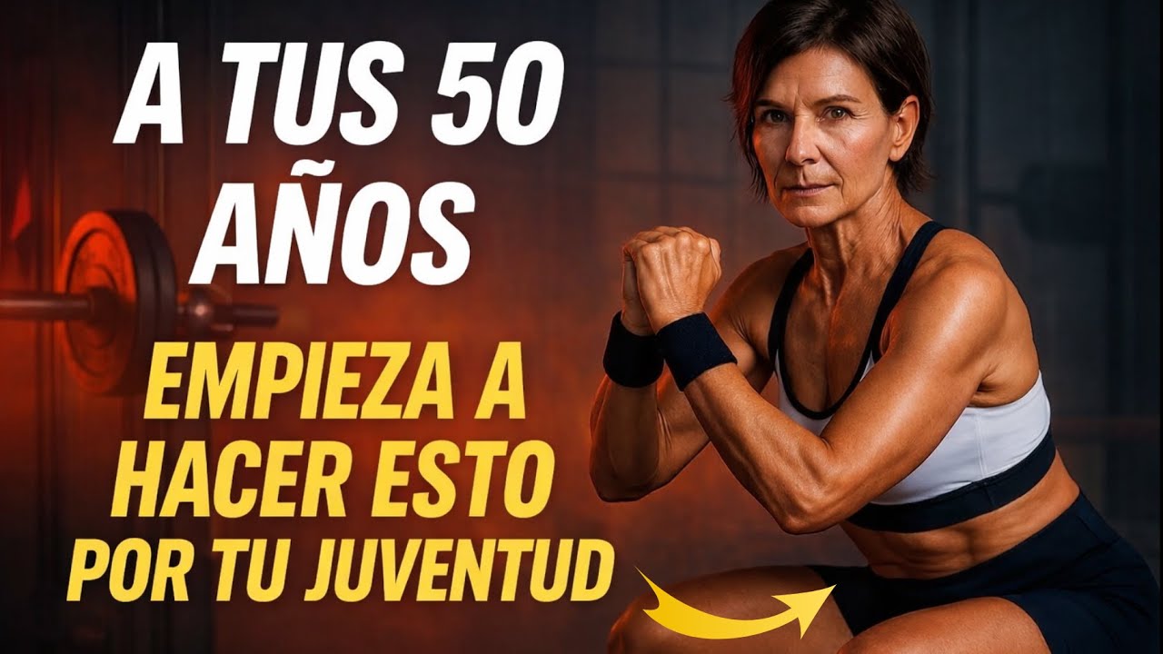 HAZ estos EJERCICIOS Y CAMBIARÁS TU CUERPO DESPUÉS DE LOS 50 años