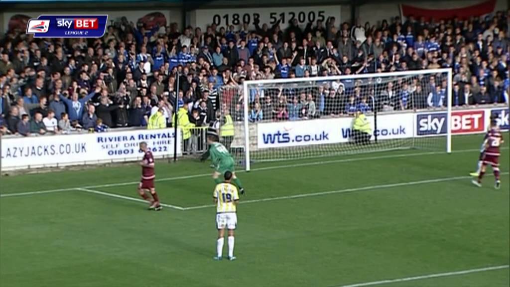 Torquay United vs Portsmouth - League Two 2013/14 Highlights