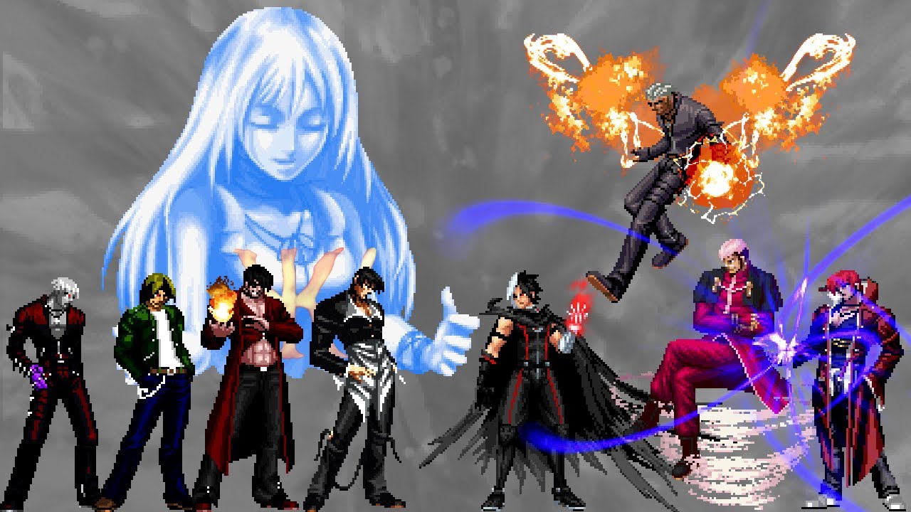 Author Orochi Nathan Team vs Nameless-BS V2 & Goktore Team | KOF MUGEN 2024
