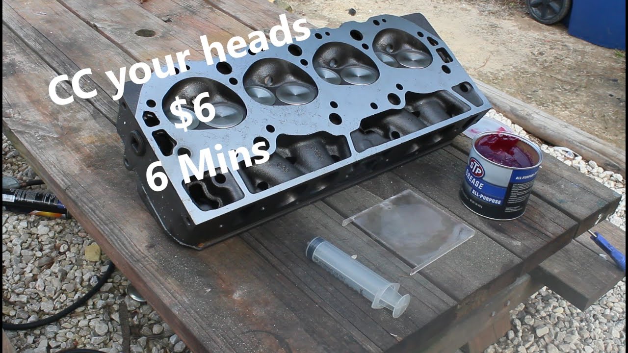 how to measure cylinder head volume on a budget diy cc heads on a budget