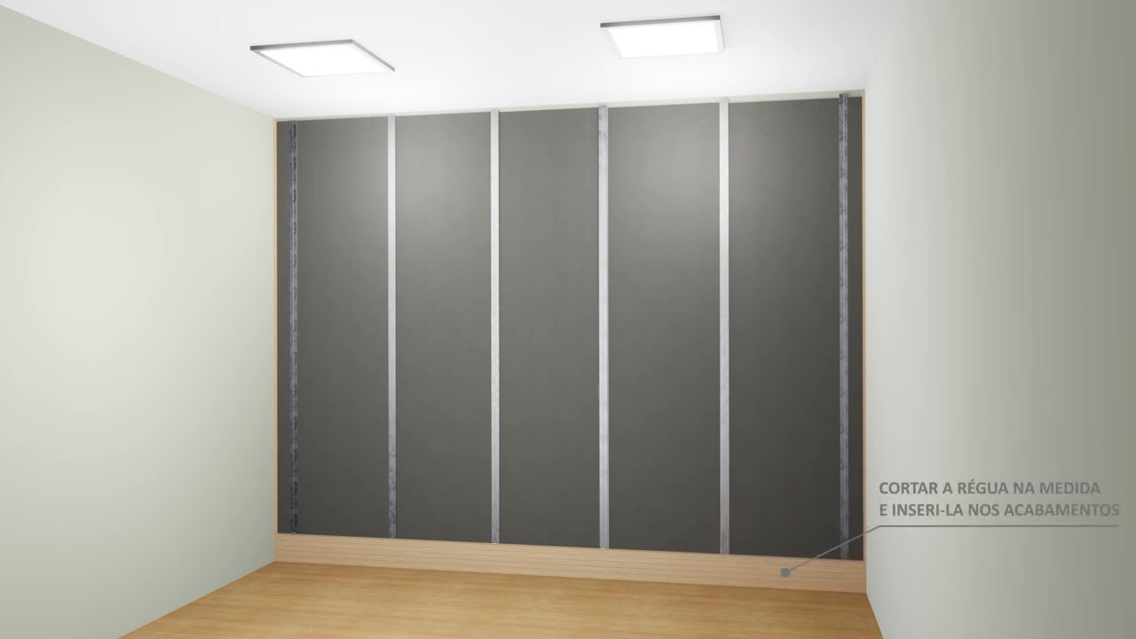 Flexwood Pain&eacute;is - Video de Instala&ccedil;&atilde;o (Horizontal)