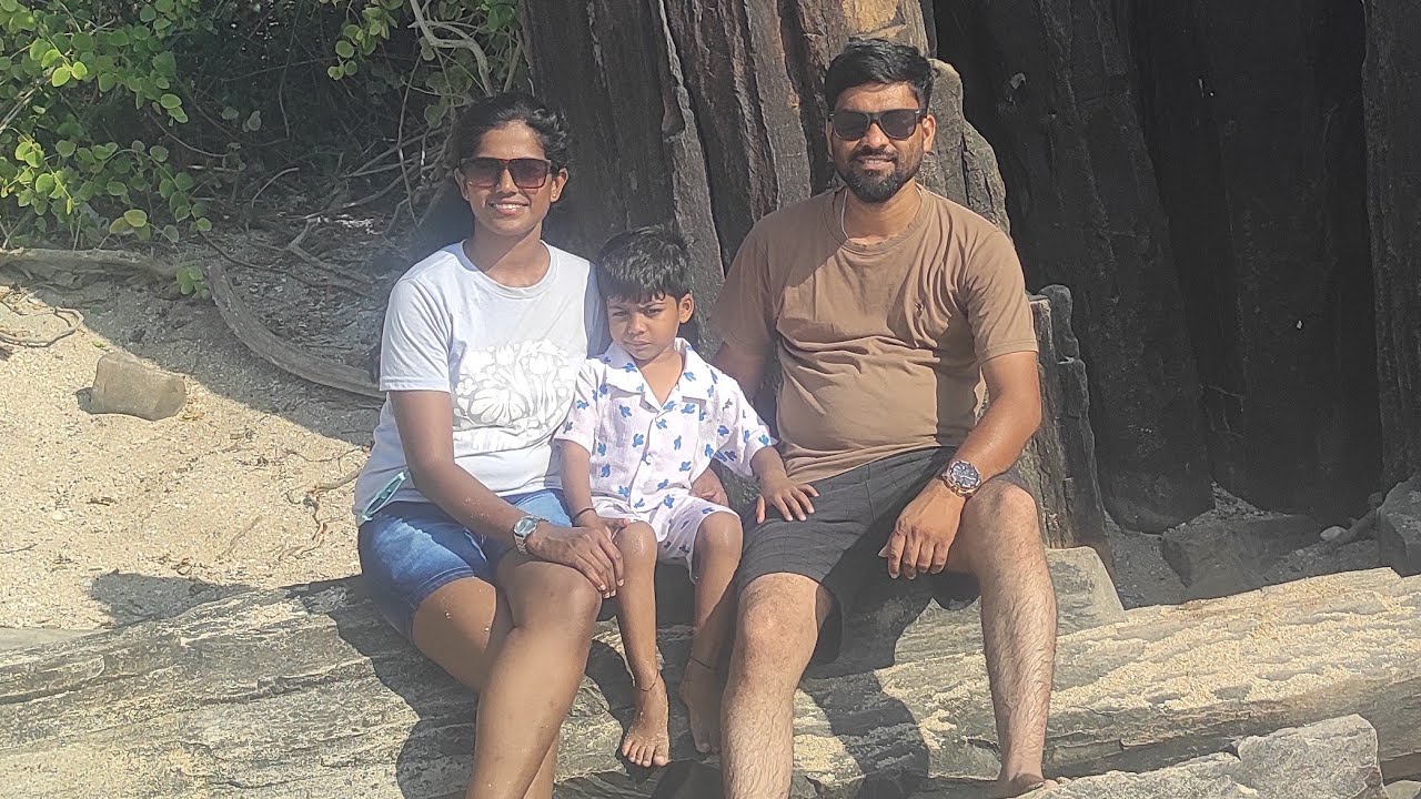 Vlog 18 - Part 1 of Traveling with Us♥️ Visit to St. Marys Island, Malpe Beach, Udupi 
