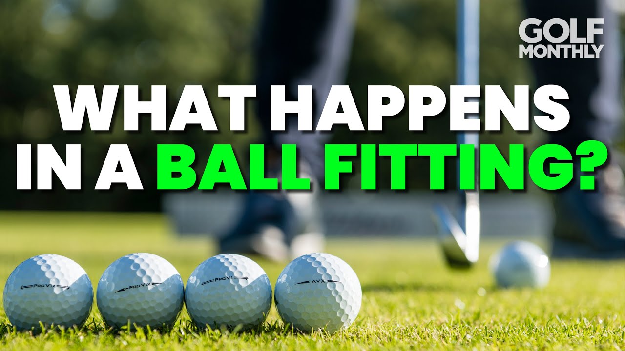 WHAT HAPPENS IN A GOLF BALL FITTING?