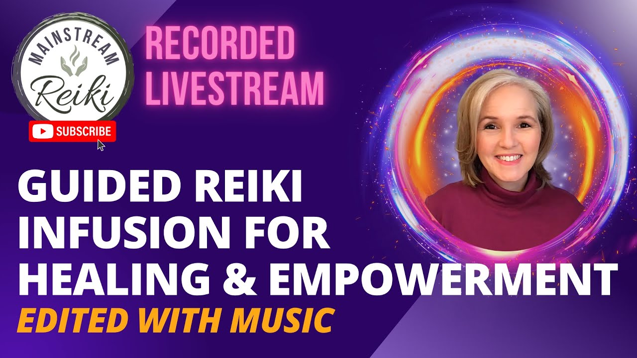 Guided Reiki Infusion 🌟 from Livestream Feb 1, 2024