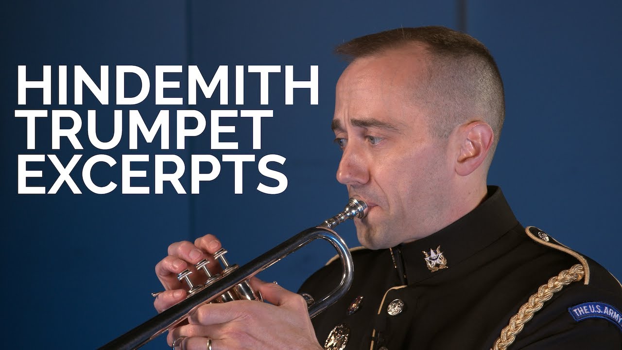 Exploring Hindemith: Trumpet Excerpts from Symphony in B-Flat | U.S. Army Band
