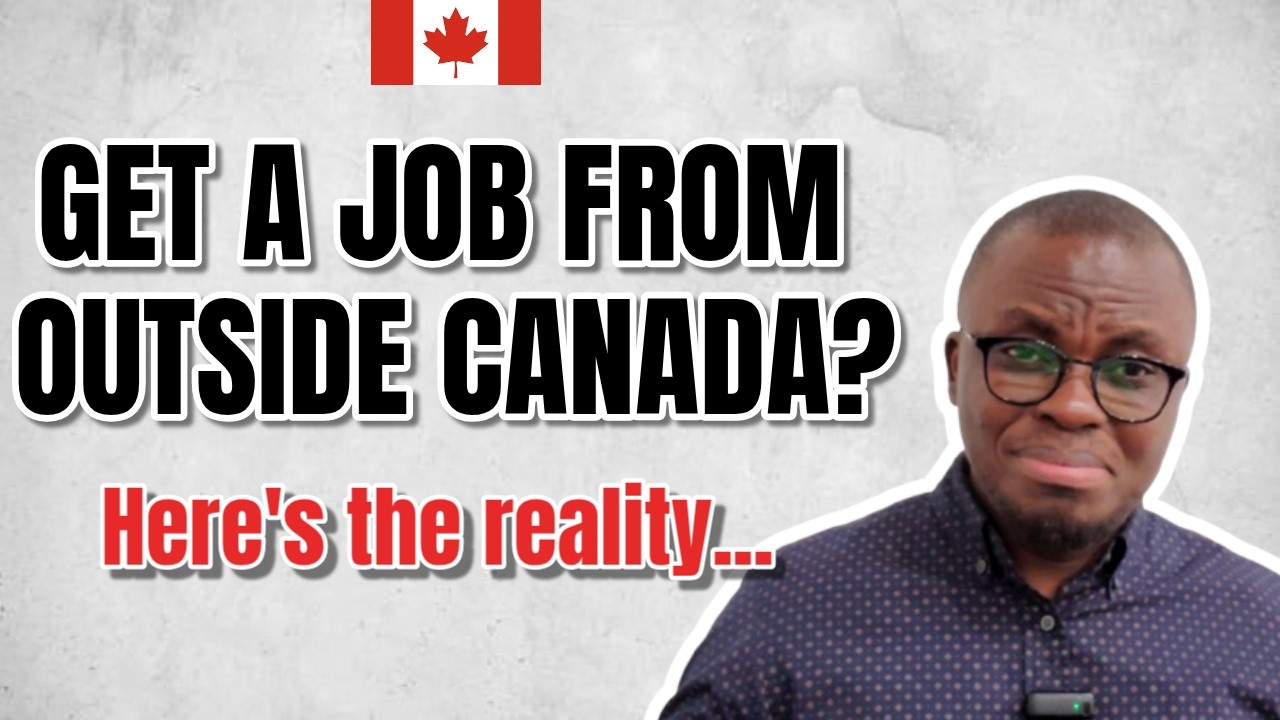 Applying to Jobs in Canada From Abroad? - Watch This First!