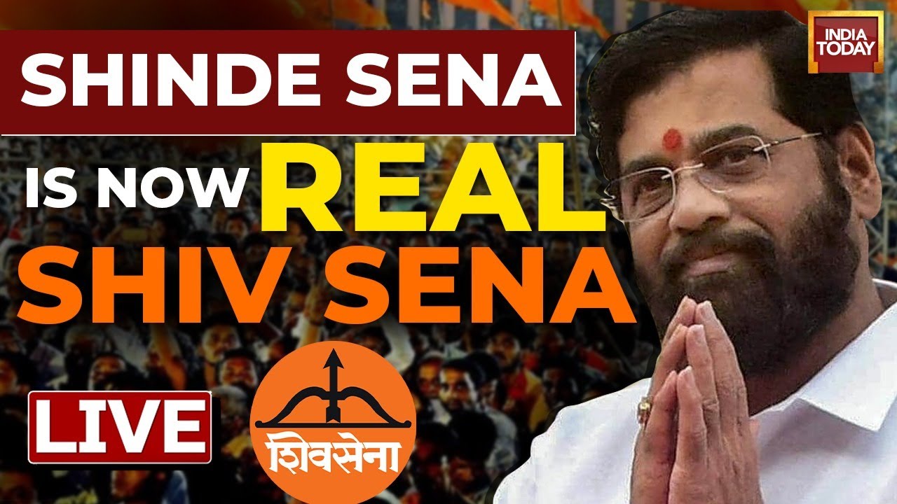 Maharashtra: Eknath Shinde Faction Gets Shiv Sena Name & Bow-Arrow Symbol | Watch Live