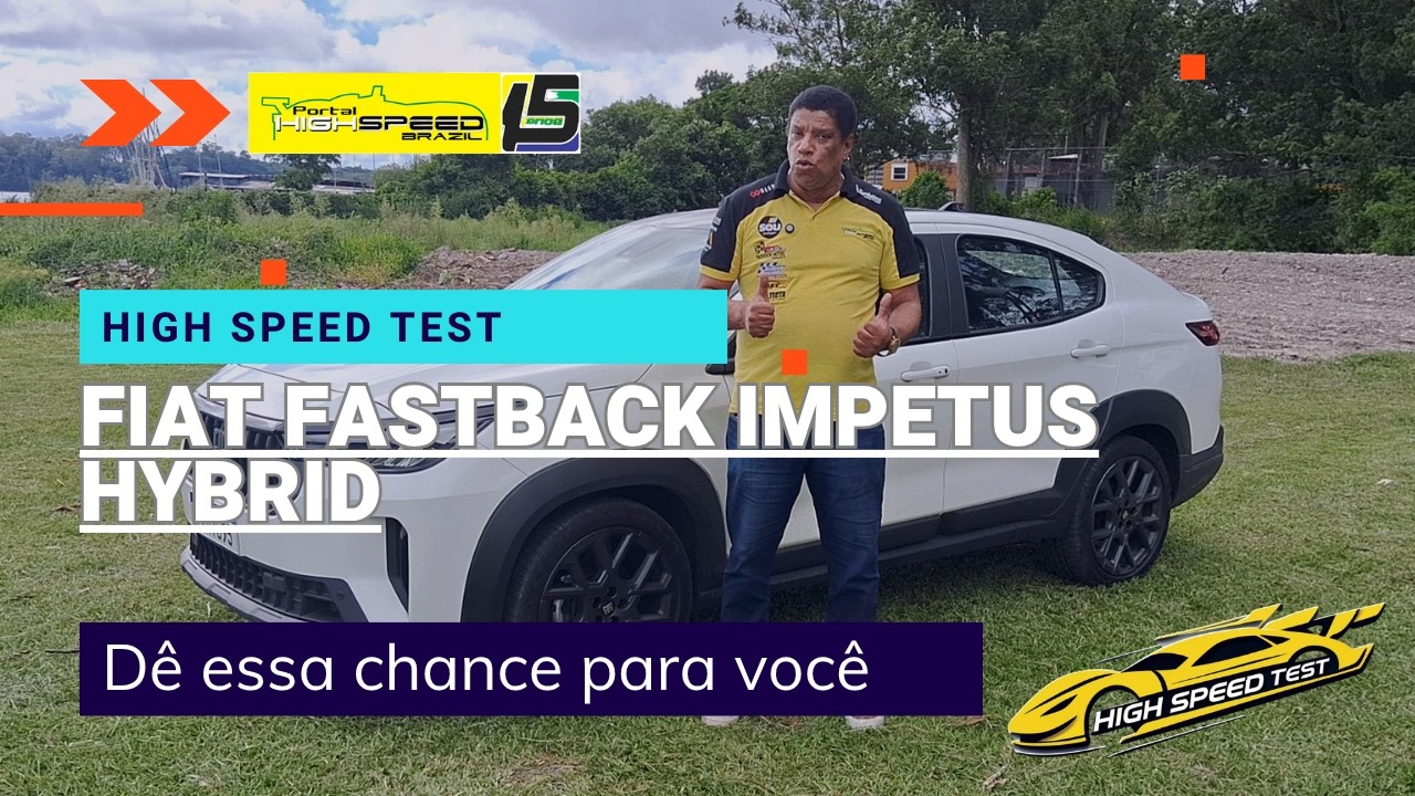 FIAT FASTBACK IMPETUS HYBRID 2026 | HIGH SPEED TEST