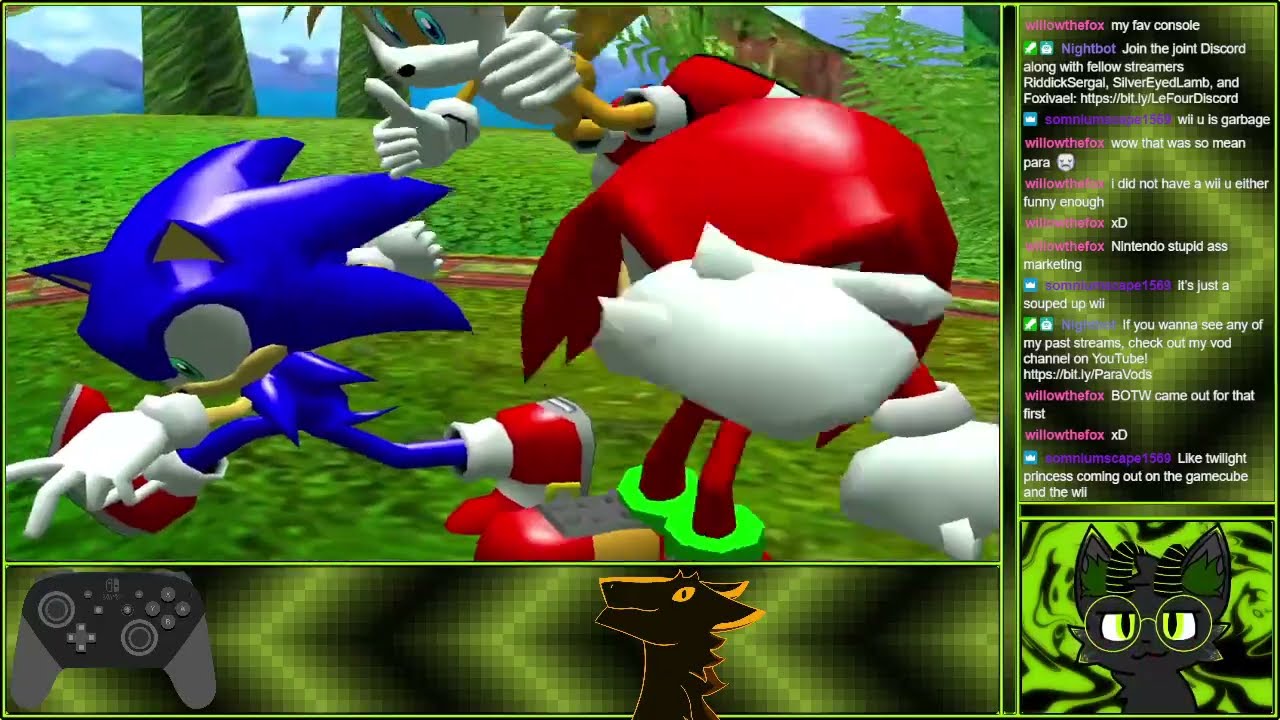 Going so fast I found that fourth Chaos Emerald! | Sonic Heroes! Pt2! With friend!