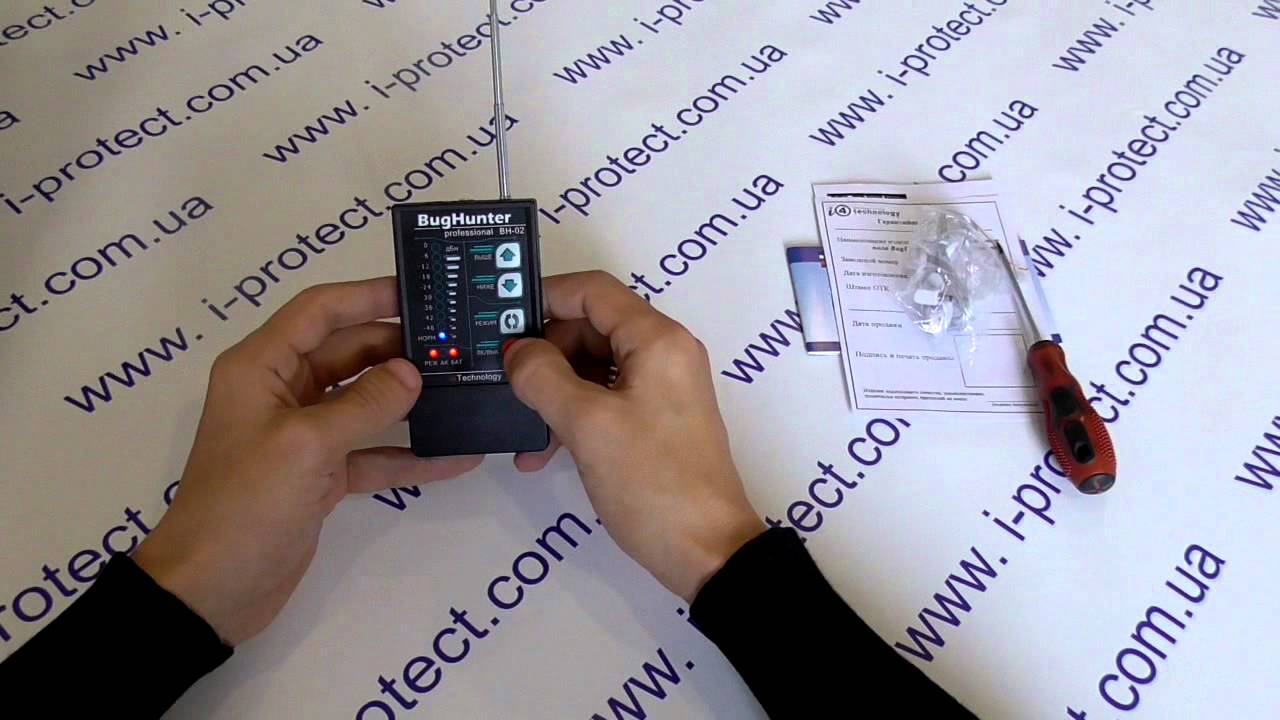 Обзор детектора жучков и камер BugHunter Professional BH-02