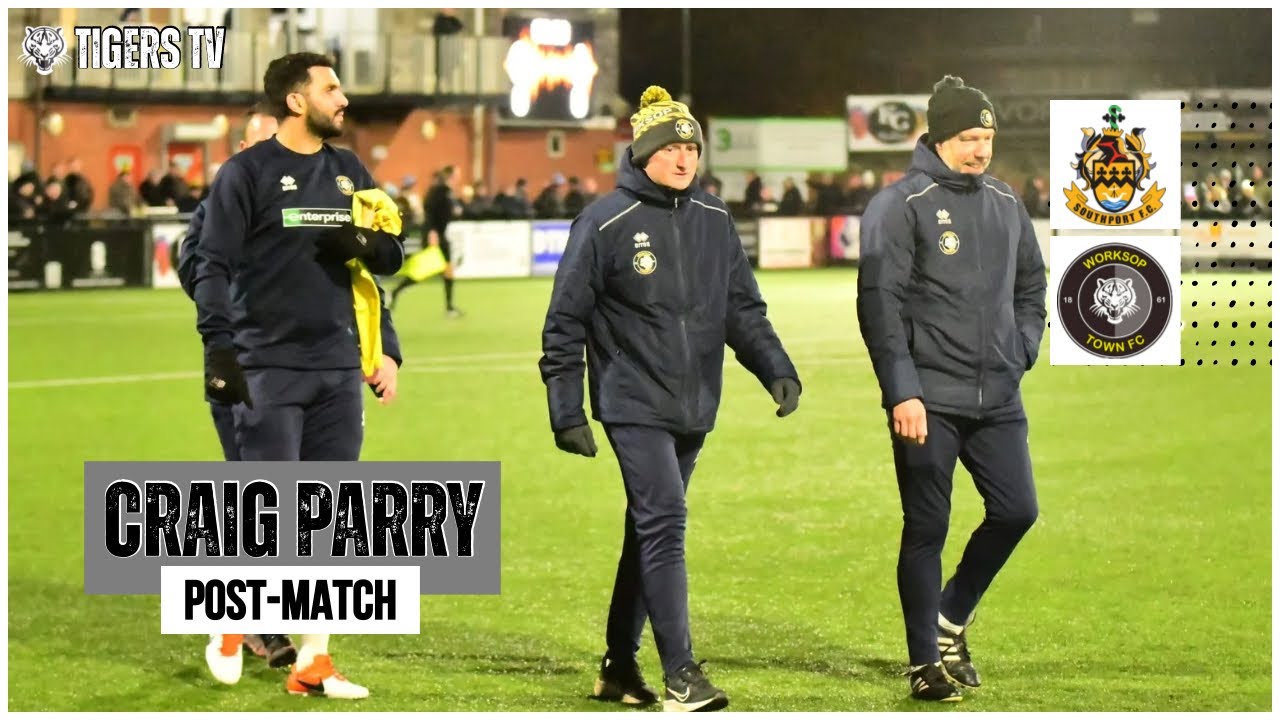 🗣️ Hear from Craig Parry after our point at Southport | SFC 1-1 WTFC