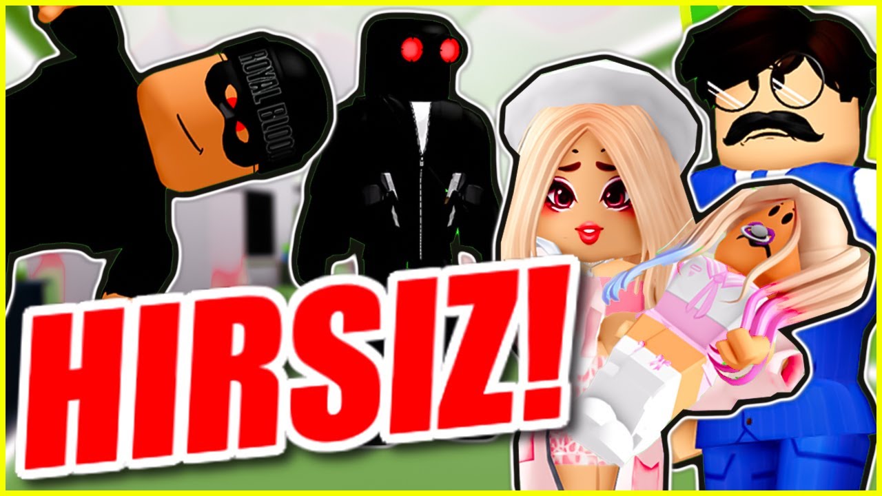 UÇAKTA HIRSIZLAR SALDIRDI ✈️😯Sevgilim Kurtardı !! (Roblox Brookhaven Rp)