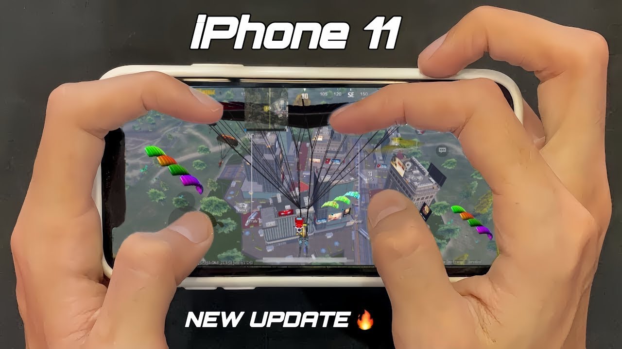 IPHONE 11 HANDCAM IN 2026 🔥/ New 4.5 Update Erangel Gameplay 😍/Smooth+Extreme PUBG Gaming Test!