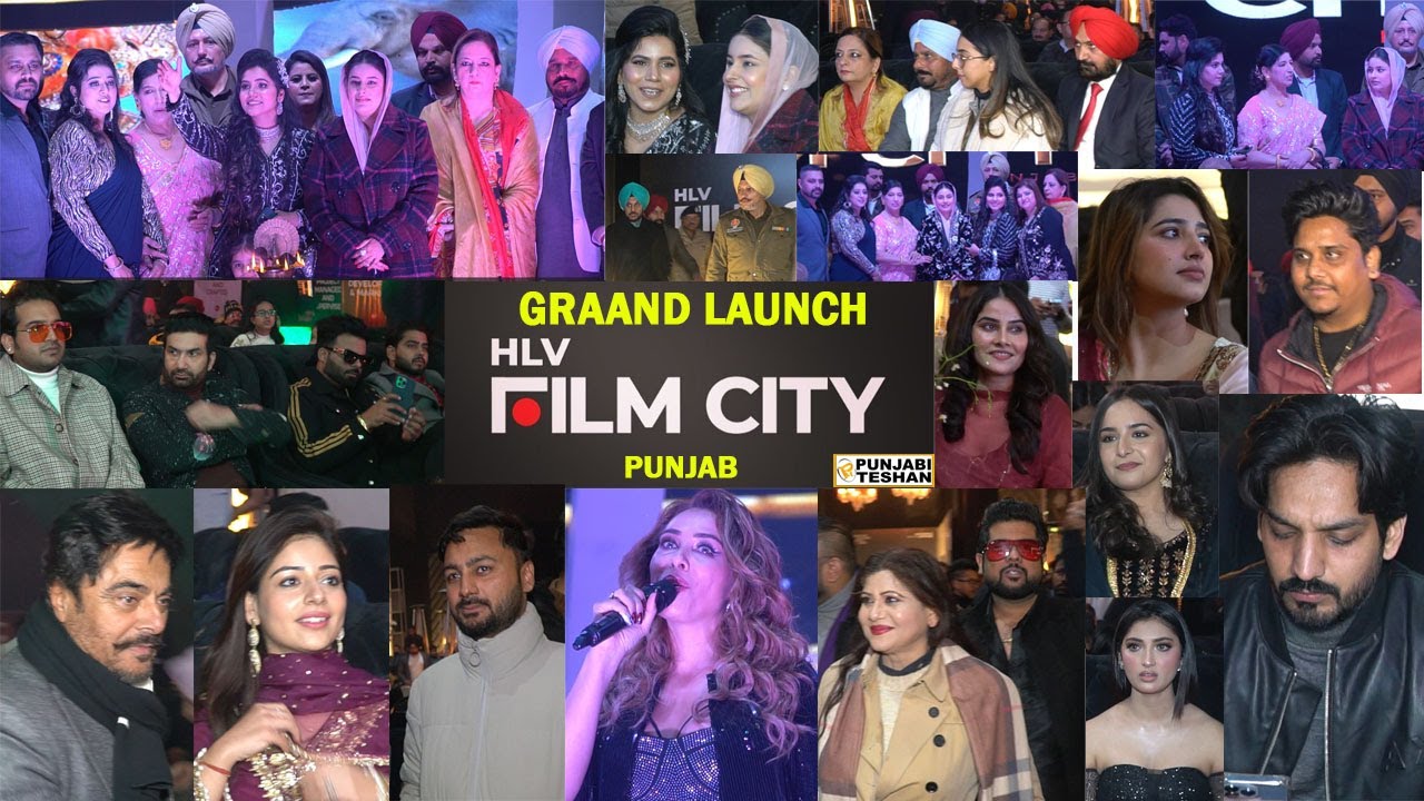 Grand Launch of HLV Film City Punjab | Hitesh Lucky Verma | Dr. Gurpreet Kaur | Iulia V Vantur | PT