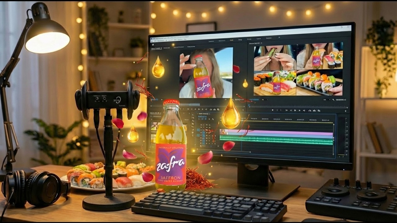 5) Мастер-класс: Монтаж сочного ASMR MUKBANG в Premiere 2026