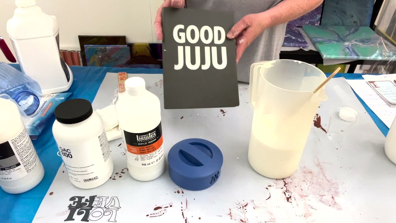 #26 Pillow Paint and Pouring Medium Recipes!