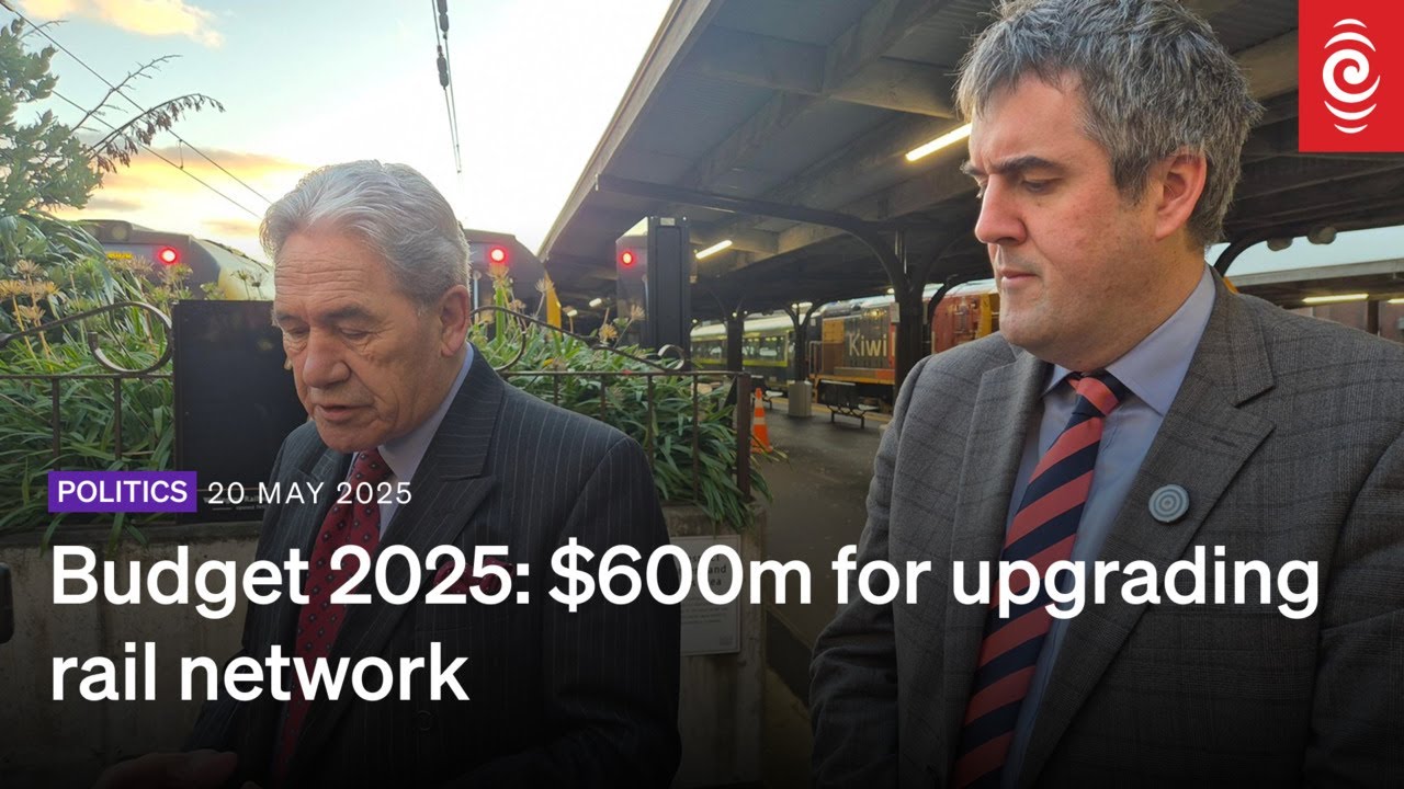 Budget 2025: Government to spend $600m upgrading New Zealand's rail network | RNZ