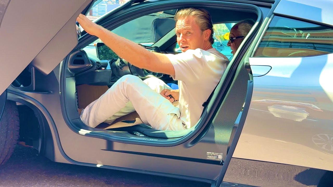 NICO ROSBERG & HIS FATHER RIDING MERCEDES AMG PROJECT ONE AT PORT HERCULES MONACO @emman25MC