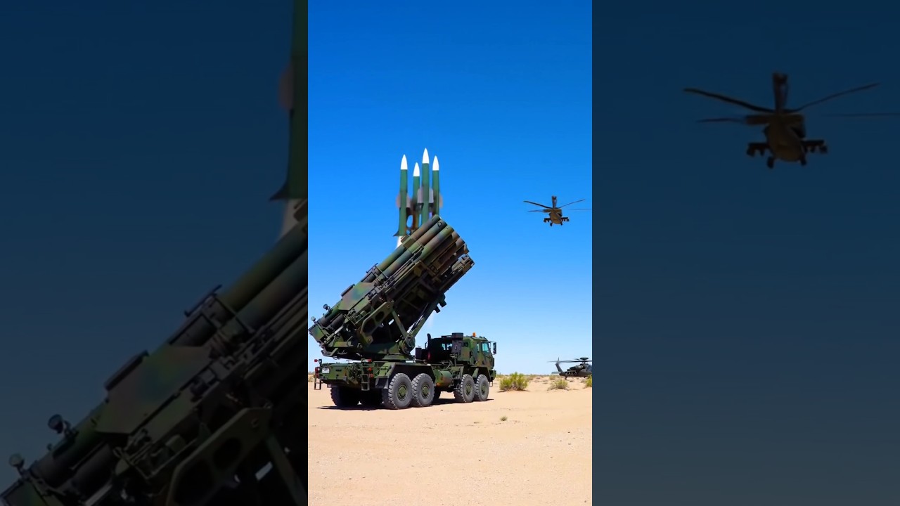 Desert Missile Barrage &ndash; Rapid Launch vs Helicopter