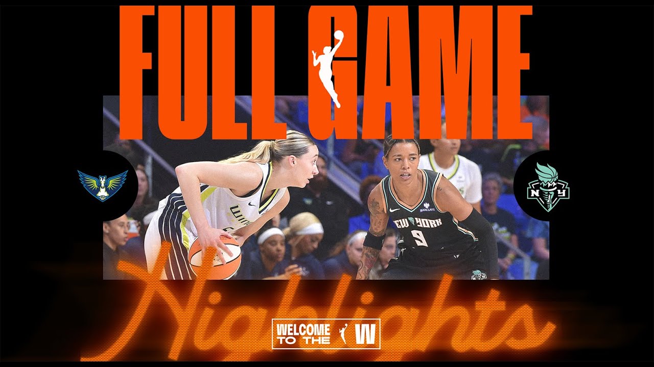 New York Liberty vs. Dallas Wings | FULL GAME HIGHLIGHTS | July 28, 2025
