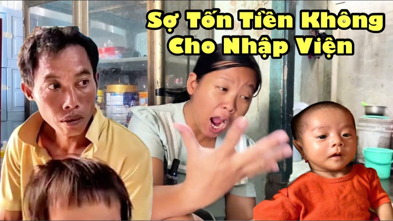 ￼ Ngọc tiết lộ bữa con rớt võng đi khám bác sĩ kêu nhập viện nhưng Thành không cho vì sợ tốn tiền