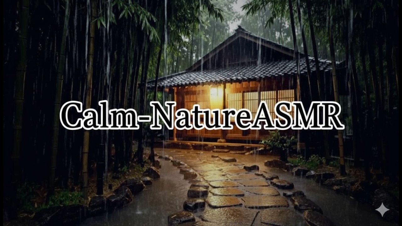 Rain Sounds for Sleeping – Heavy Rain on Porch at Night