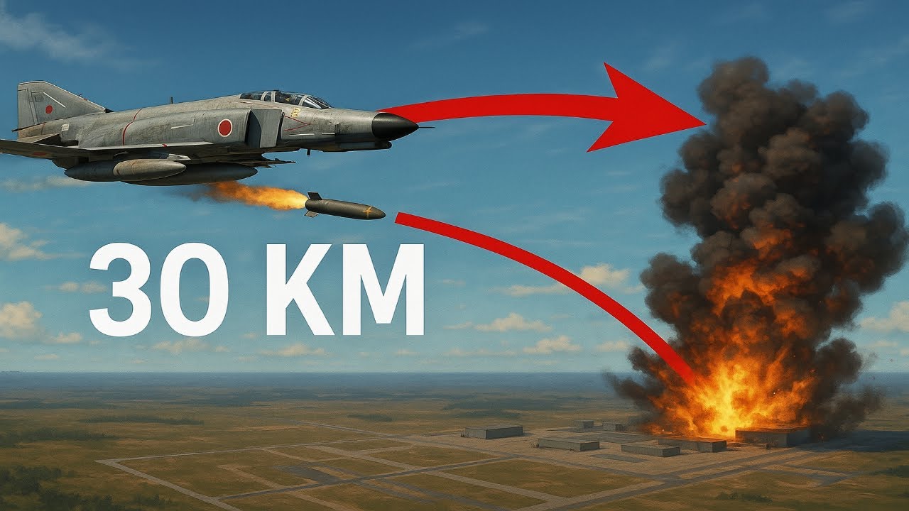 F4EJ İLE 30KM MESAFEDEN BASE ALMAK | WAR THUNDER
