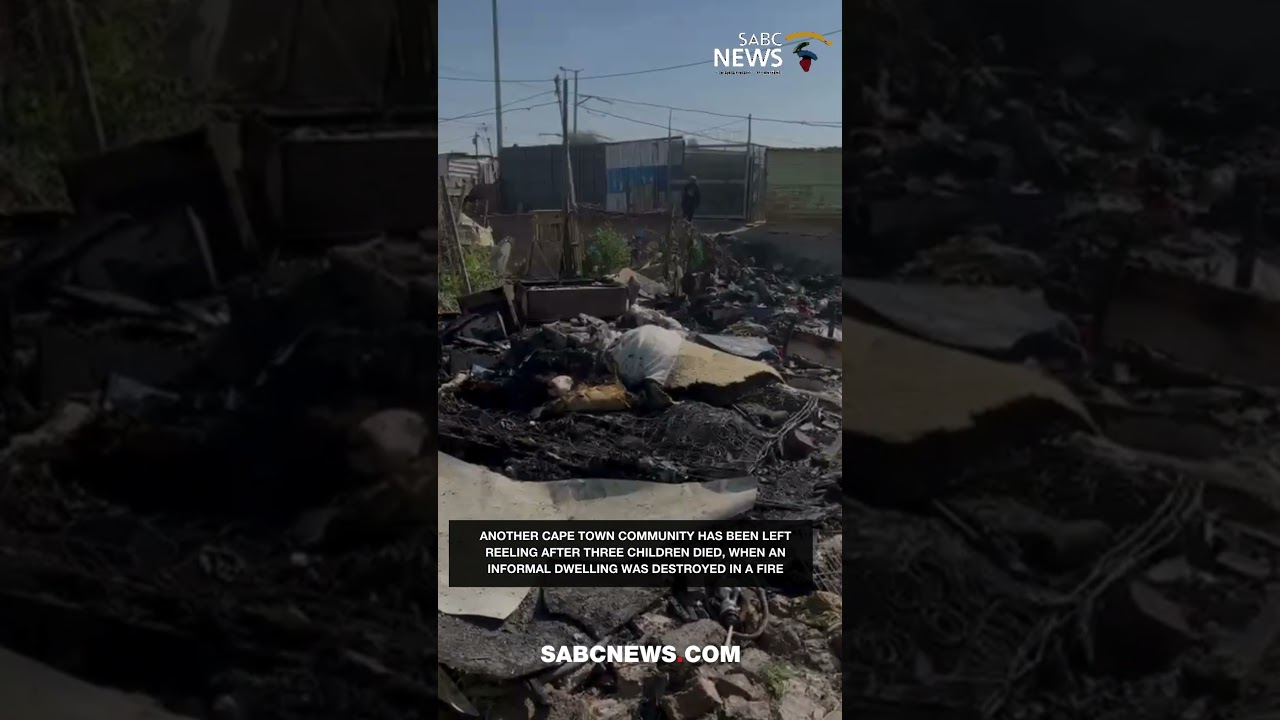 Another Cape Town community has been left reeling after three children died  #sabcnews #capetown