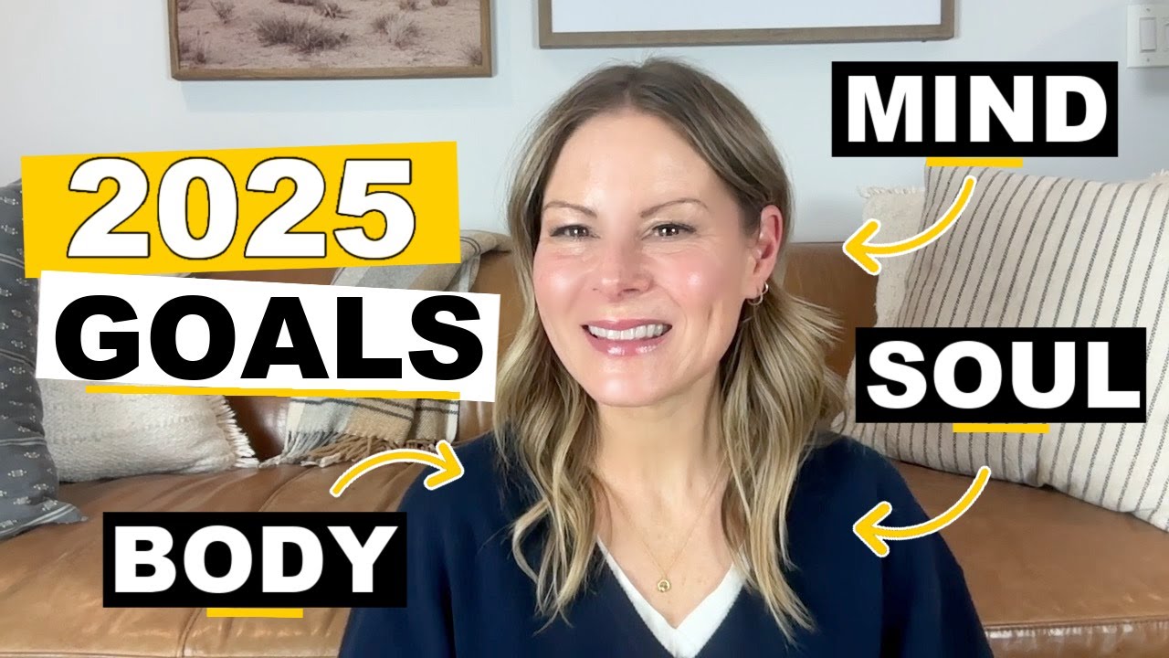 My HEALTH, DIET, & FITNESS GOALS for 2025 | 49 years old 💟