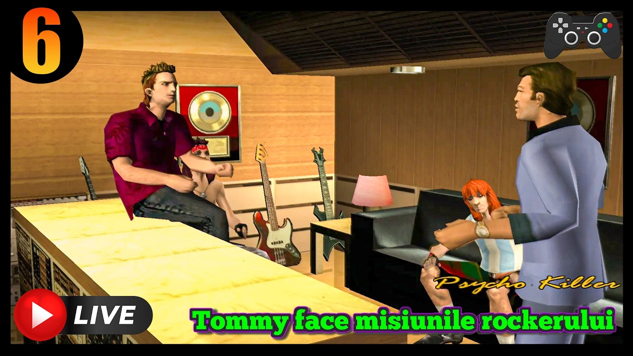 Tommy termina misiunile Rockerului-Grand Theft Auto Vice City