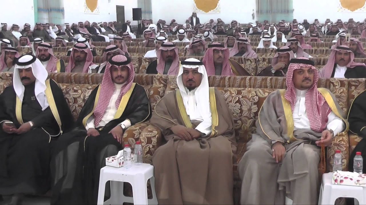 كلمة شيخ شمل العبادله الشيخ حمود المجيد بمناسبة حضور ابن هذال شيخ مشايخ عنزه