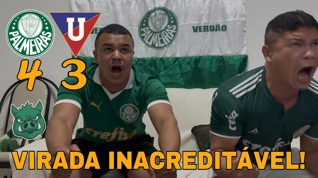 REAGINDO A PALMEIRAS X LDU