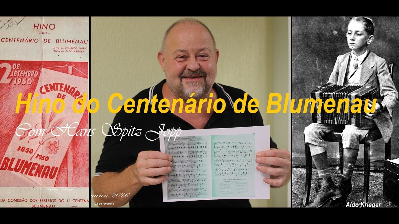 1º HINO DE BLUMENAU - HINO DO CENTENÁRIO - 1950