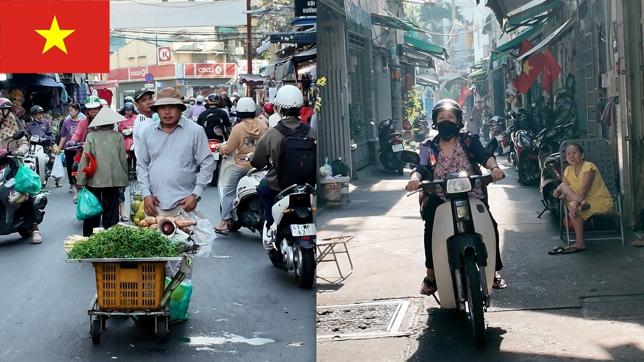 Vietnam's Hidden Backstreets: 4K POV Walking Tour