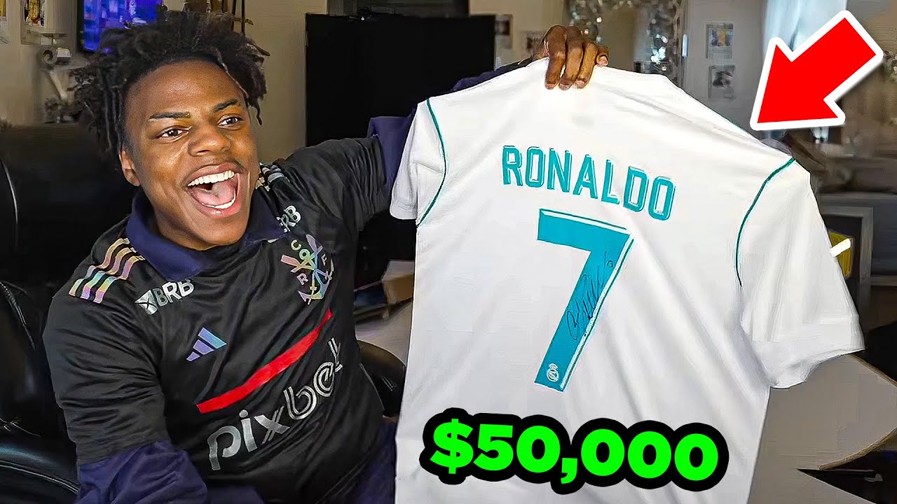 Speed Unboxing $50,000 Signed Footballer Shirts.. *gone wrong*
