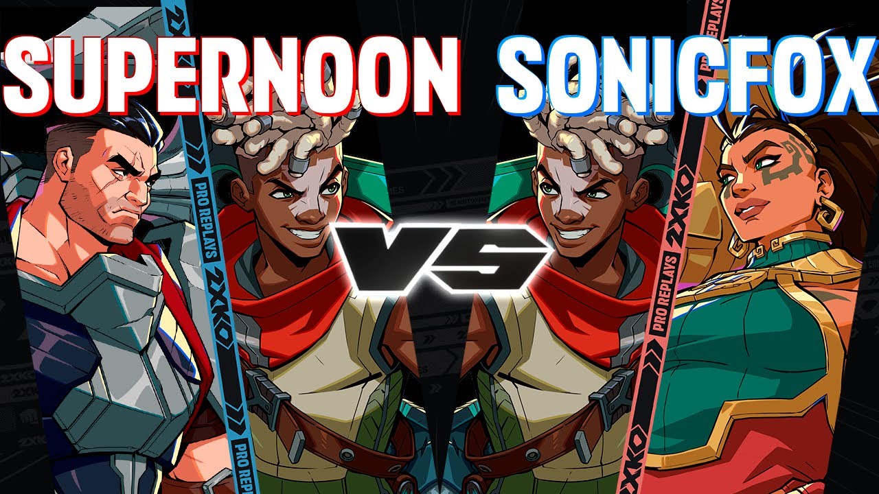SUPERNOON (Ekko-Darius) vs SONICFOX (Ekko-Illaoi) ▰ 2XKO Pro level replays