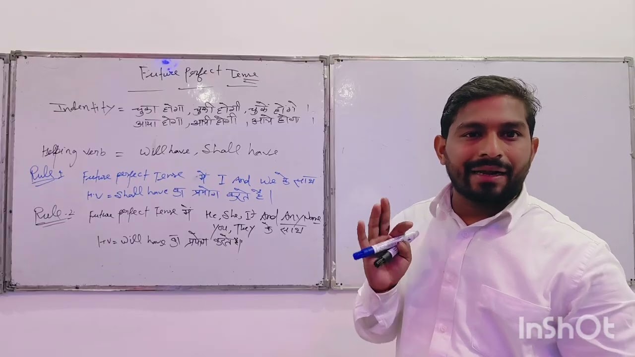 Today's About future perfect tense very important 