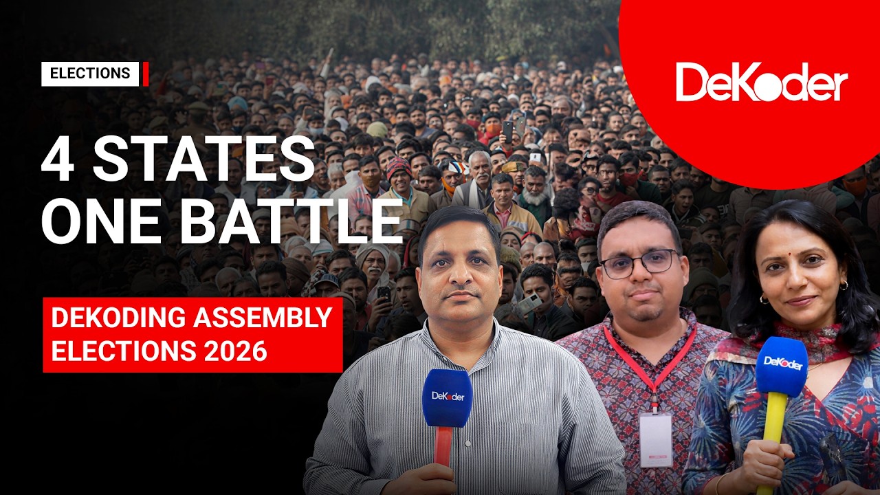 4 State Elections 2026: Bengal, Tamil Nadu, Kerala, Assam | High Stakes Battle | DeKoder