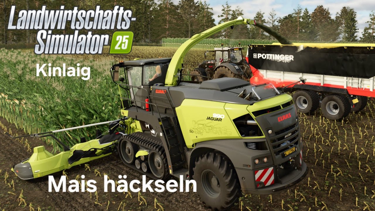 Landwirtschafts Simulator 25 #8| CLAAS Jaguar 990 Terra Trac beim Mais häckseln