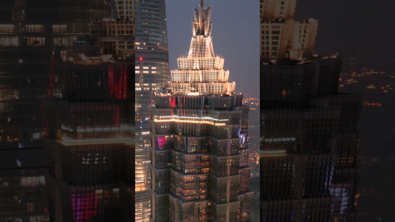 Shanghai Jinmao Tower #shanghai #drone