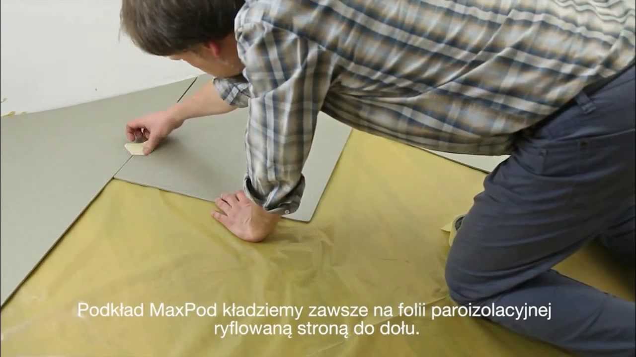 Poradnik jak układać podkład podłogowy pod panele Max-Pod fachowiec